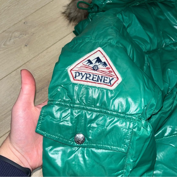 VINTAGE ** Duck down jacket womens Authentic Shiny - Pyrenex - Picture 10 of 11